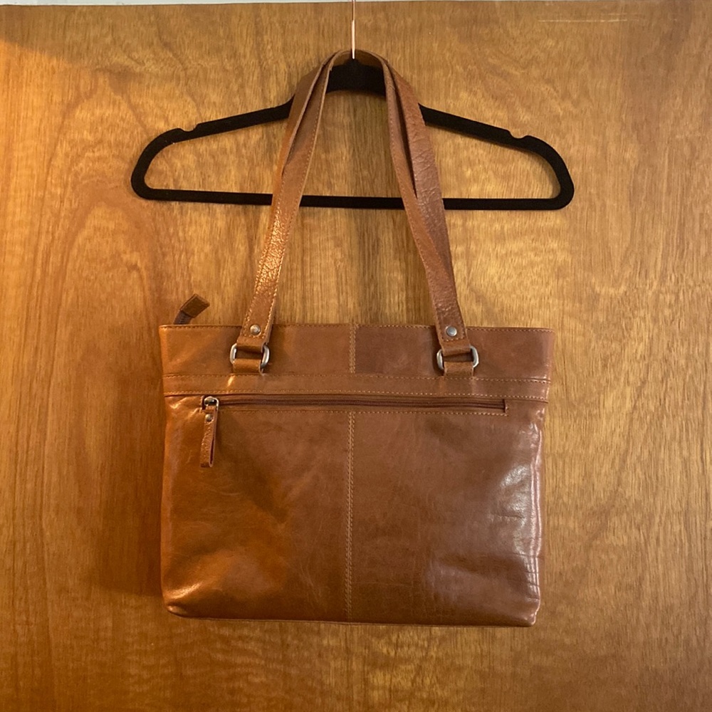 Spikes and Sparrow laptop bag 100% leather